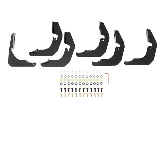 Westin 21-23715 - 2014-2018 Chevrolet/GMC Silverado Sierra 1500 Dbl Cab PRO TRAXX 4 Oval Nerf Step Bars - Black