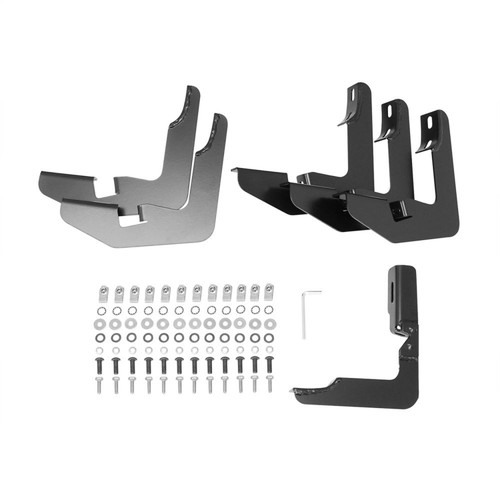 Westin 21-54015 - 2015-2018 Chevrolet/GMC Colorado/Canyon Crew Cab PRO TRAXX 5 Oval Nerf Step Bars - Black