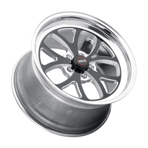 Weld 76HB7105B72A - S76 17x10.5 / 5x4.75 BP / 7.2in. BS Black Wheel (High Pad) - Non-Beadlock