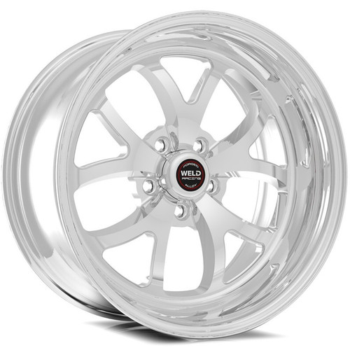 Weld 76MP7045A22A - S76 17x4.5 / 5x4.5 BP / 2.2in. BS Polished Wheel - Non-Beadlock Weld 76MP7045A22A - S76 17x4.5 / 5x4.5 BP / 2.2in. BS Polished Wheel - Non-Beadlock