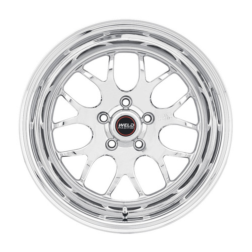 Weld 77HP8050W16A - S77 18x5 / 5x115 BP / 1.6in. BS Black Wheel (High Pad) - Non-Beadlock