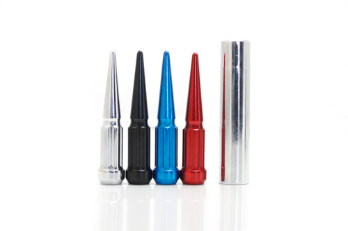 Wheel Mate 35436P - Spiked Lug Nuts Set of 20 - Black 1/2in