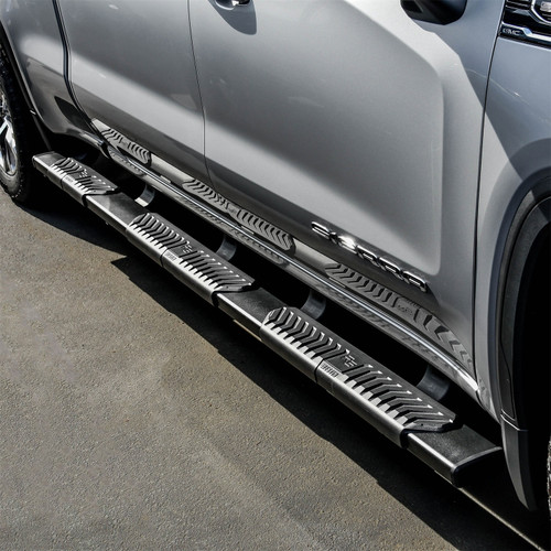 Westin 28-534695 - 2019 Chevrolet Silverado/Sierra 1500 Crew Cab (6.5ft) R5 Modular Nerf Step Bars - Black