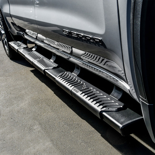 Westin 28-534695 - 2019 Chevrolet Silverado/Sierra 1500 Crew Cab (6.5ft) R5 Modular Nerf Step Bars - Black