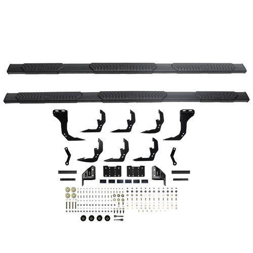 Westin 28-534695 - 2019 Chevrolet Silverado/Sierra 1500 Crew Cab (6.5ft) R5 Modular Nerf Step Bars - Black