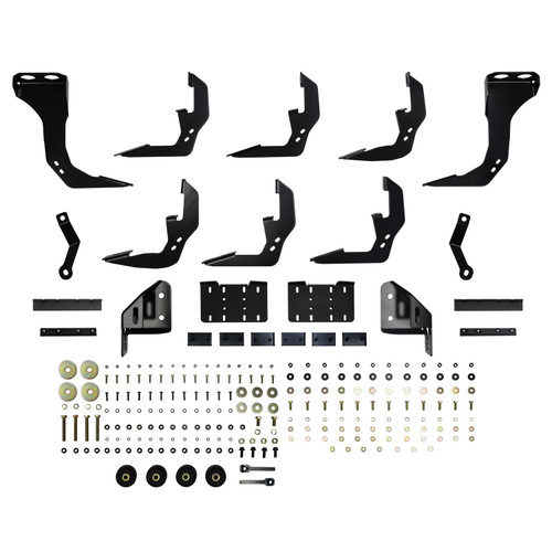 Westin 28-534695 - 2019 Chevrolet Silverado/Sierra 1500 Crew Cab (6.5ft) R5 Modular Nerf Step Bars - Black