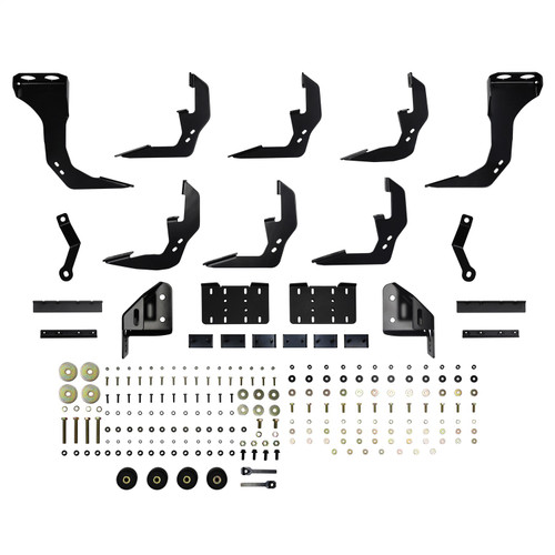 Westin 28-534685 - 2019 Chevrolet Silverado/Sierra 1500 Crew Cab (5.5ft) R5 Modular Nerf Step Bars - Black