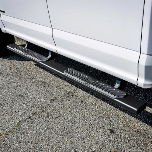 Westin 28-521095 - Ram 15-21 Ford F-150 / 17-21 Ford F-250 & F350 Crew Cab R5 XD Nerf Step Bars - Black