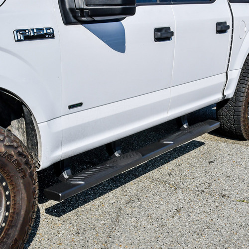 Westin 28-521095 - Ram 15-21 Ford F-150 / 17-21 Ford F-250 & F350 Crew Cab R5 XD Nerf Step Bars - Black