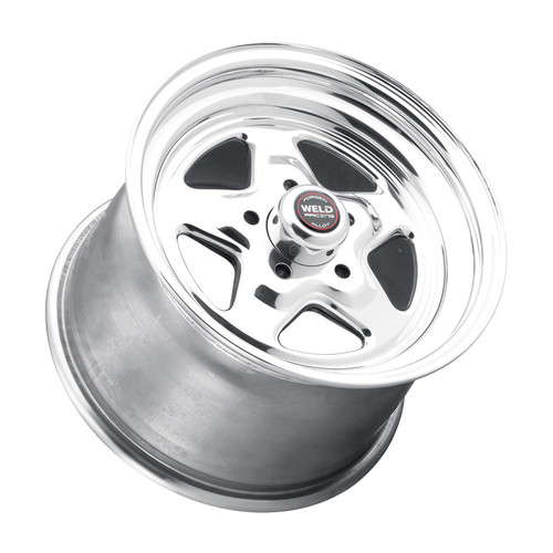 Weld 96-54272 - ProStar 15x4 / 5x4.75 BP / 1.875in. BS Polished Wheel - Non-Beadlock