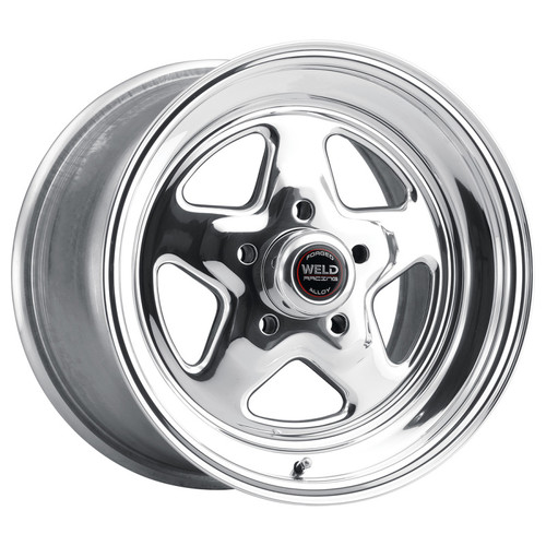 Weld 96-56206 - ProStar 15x6 / 5x4.5 BP / 3.5in. BS Polished Wheel - Non-Beadlock