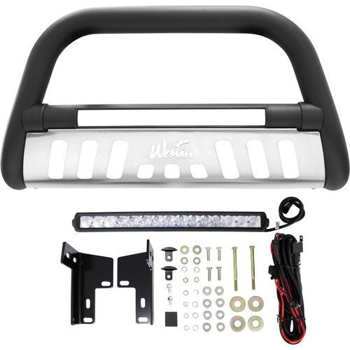 Westin 32-1605L - 2005-2015 Toyota Tacoma Ultimate LED Bull Bar - Textured Black