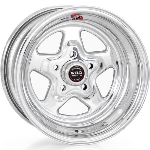 Weld 96-58212 - ProStar 15x8 / 5x4.5 BP / 6.5in. BS Polished Wheel - Non-Beadlock