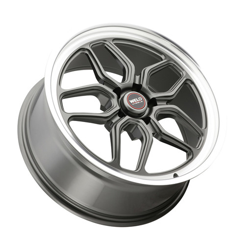 Weld S10809090P20 - S108 20X9 Laguna 5X115 ET20 BS5.75 Gloss Gun Diamond Lip 71.5