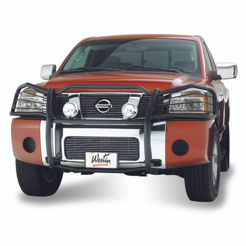 Westin 40-1485 - 2004-2015 Nissan Titan/Armada Sportsman Grille Guard - Black