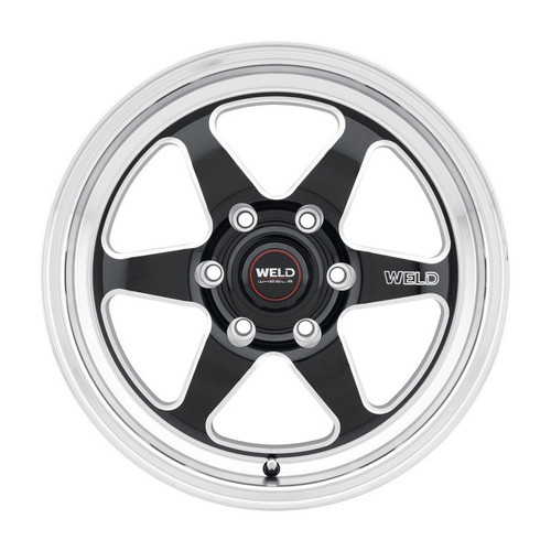 Weld S15600089P38 - S156 20x10 Ventura 6 Drag 6x135 ET38 BS7.00 Gloss BLK MIL DIA 87.1