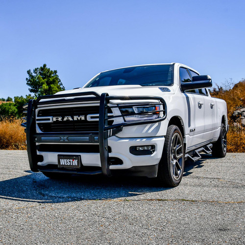 Westin 40-33975 - 19-21 Ram 1500 Sportsman X Grille Guard - Textured Black (Excluding Classic & Rebel)