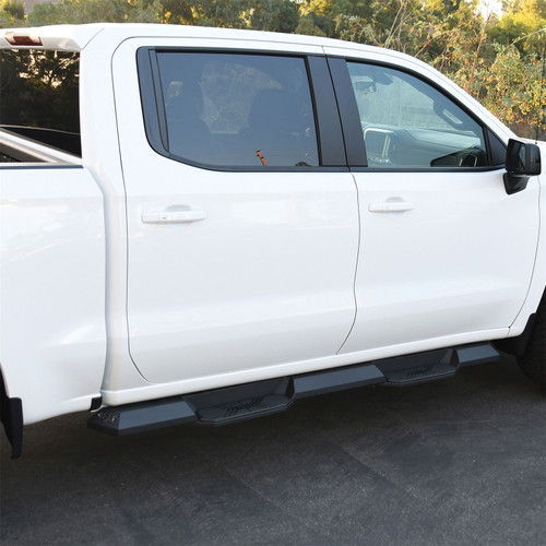Westin 56-24135 - 2019 Chevrolet Silverado/Sierra 1500 Crew Cab Xtreme Nerf Step Bars - Textured Black