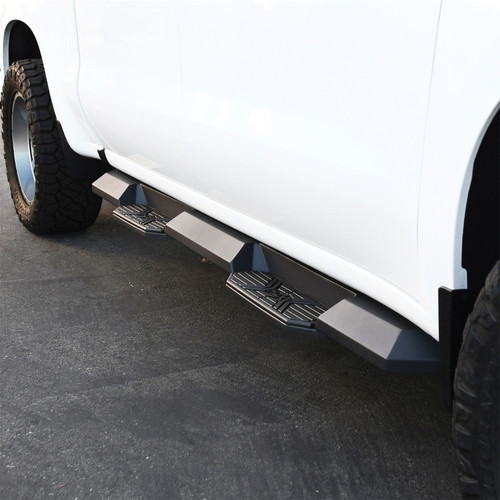Westin 56-24135 - 2019 Chevrolet Silverado/Sierra 1500 Crew Cab Xtreme Nerf Step Bars - Textured Black