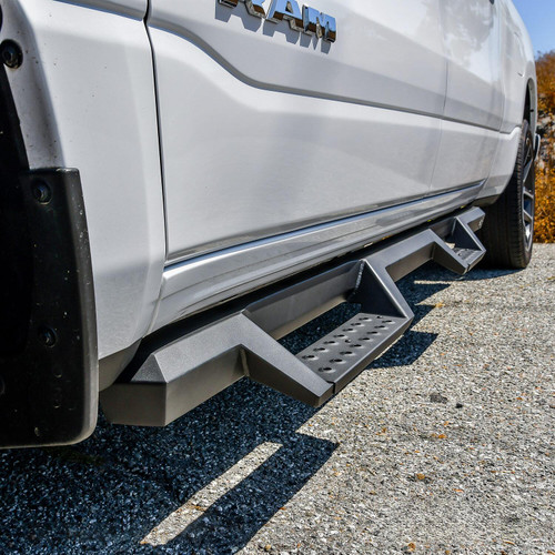 Westin 56-14085 - /HDX 2019 Ram 1500 Crew Cab Drop Nerf Step Bars - Textured Black