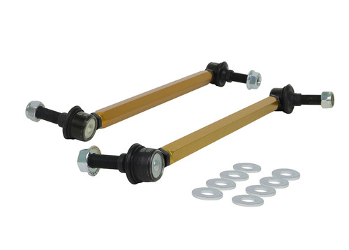 Whiteline KLC180-335 - Universal Sway Bar - Link Assembly Heavy Duty 330mm-355mm Adjustable Steel Ball