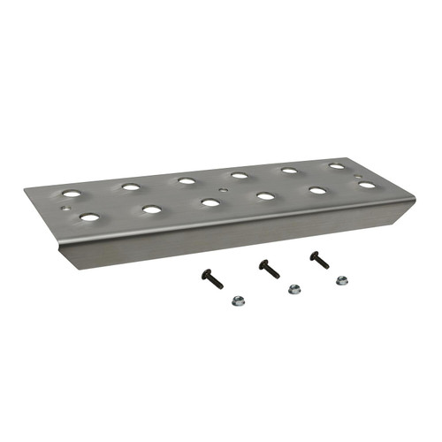 Westin 56-100011 - 11in Step Plate w/screws (Set of 2)- Stainless Steel