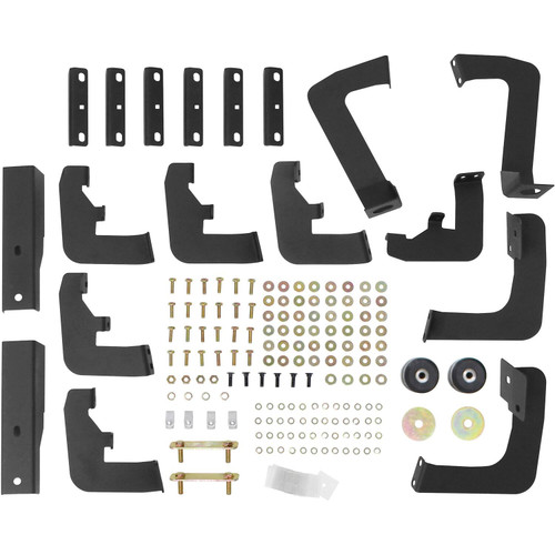 Westin 56-534025 - 17-22 Ford F-250/350 Crew Cab 6.75ft Bed HDX Drop W2W Nerf Step Bars - Tex. Blk