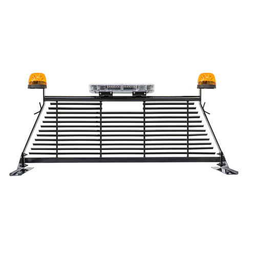 Westin 57-8025 - 1999-2018 Chevrolet/Ford/GMC/Toyota Silverado/Sierra 1500/2500/3500 HD Headache Rack - Black