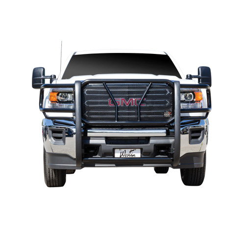 Westin 57-3665 - 2011-2014 GMC Sierra 2500/3500 (Excl Denali) HDX Grille Guard - Black