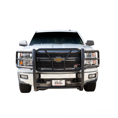 Westin 57-3685 - 2014-2015 Chevrolet Silverado 1500 HDX Grille Guard - Black