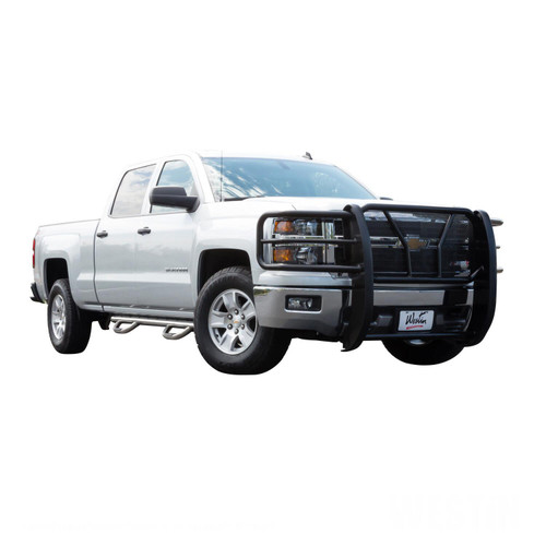 Westin 57-3685 - 2014-2015 Chevrolet Silverado 1500 HDX Grille Guard - Black