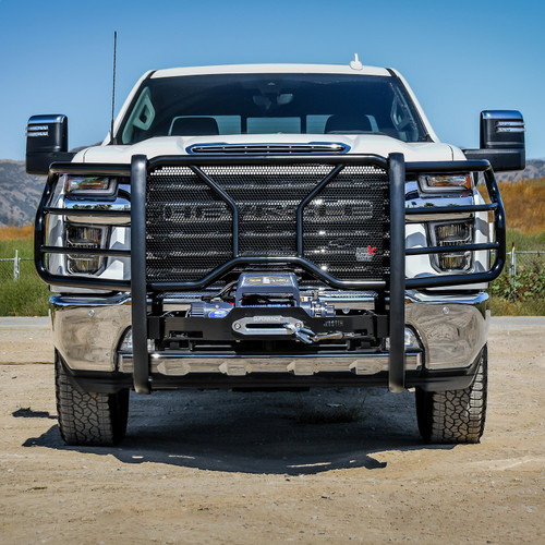 Westin 57-93995 - Chevrolet Silverado 2500/3500 20-21 HDX Winch Mount Grille Guard