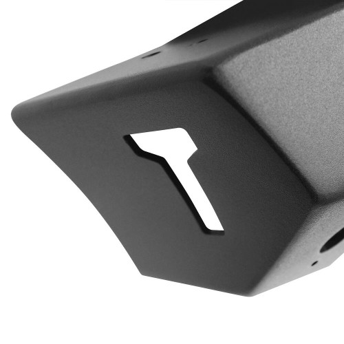 Westin 59-80085 - 18-19 Jeep Wrangler JL Stubby Front Bumper - Textured Black