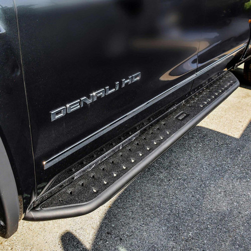 Westin 58-53725 - 14-18 Chevrolet/GMC Silverado/Sierra 1500 CrewCab 15-19 2500/3500CrewCab Outlaw Nerf Step Bar