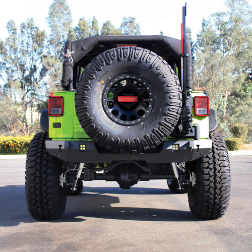 Westin 59-82005 - 07-18 Jeep Wrangler JK WJ2 Rear Bumper - Textured Black