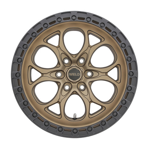 Weld W10609089500 - Off-Road Ledge Six 20x9 / 6x135 BP / ET00 / BS5.00 Satin Black Wheel