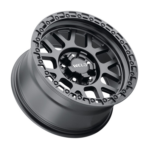 Weld W10470026450 - Off-Road W104 17X10 Cinch 5X114.3 5X127 ET-25 BS4.50 Satin Black / Gloss Black 78.1
