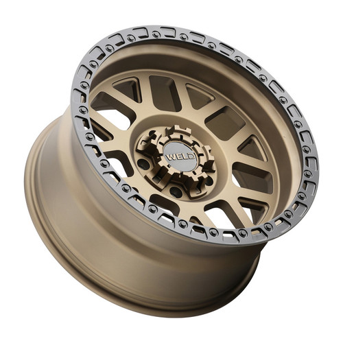 Weld W11579098450 - Off-Road W115 17X9 Cinch 6X135 6X139.7 ET-12 BS4.50 Satin Bronze / Satin Black 106.1