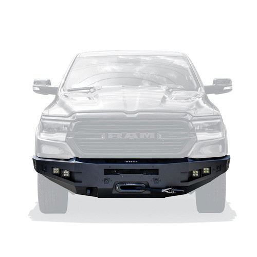 Westin 58-411075 - 19-24 Dodge Ram 1500(Excl Classic) Pro-Series Front Bumper - Textured Black