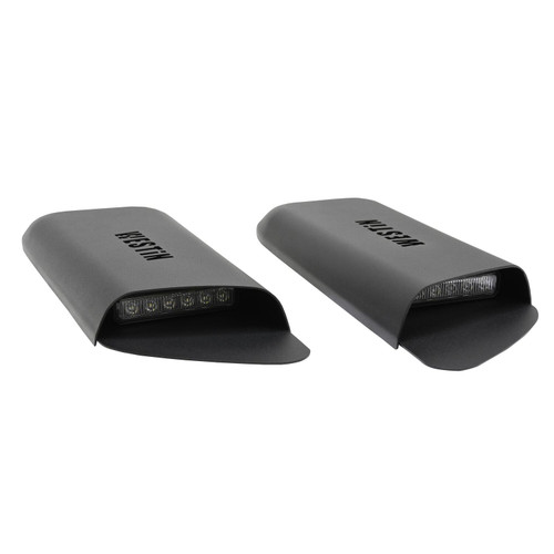 Westin 62-41115 - 18-20 Jeep Wrangler JL 2dr LED Hood Scoops - Textured Black