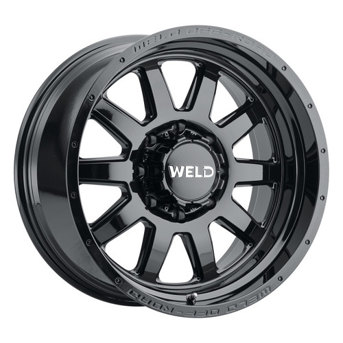 Weld W16809098500 - Off-Road W168 20X9 Stealth 6X135 6X139.7 ET00 BS5.00 Gloss Black 106.1