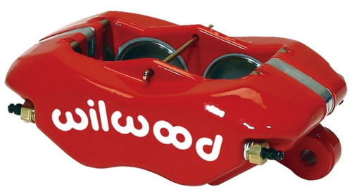 Wilwood 120-12502-RD - Caliper-Forged Dynalite-Red 1.75in Pistons 1.10in Disc