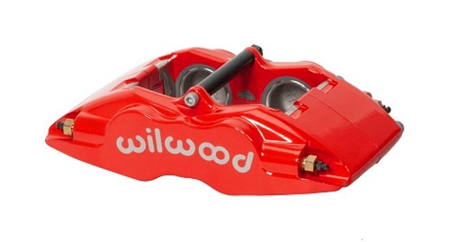 Wilwood 120-11133-RD - Caliper - FSLI4 - Red 1.62in Piston 1.25in Rotor