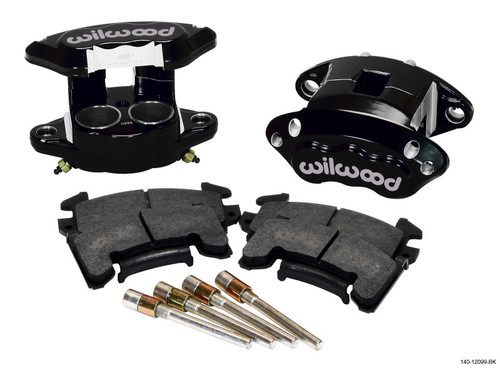 Wilwood 140-12099-BK - D154 Front Caliper Kit - Black 1.62 / 1.62in Piston 1.04in Rotor