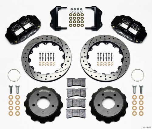 Wilwood 140-11918-D - Narrow Superlite 6R Front Hat Kit 12.88in Drilled 84-87 Corvette C4 Wilwood 140-11918-D - Narrow Superlite 6R Front Hat Kit 12.88in Drilled 84-87 Corvette C4