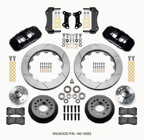 Wilwood 140-15053 - AERO6 Front Hub Kit 15.00 67-69 Camaro 64-72 Nova Chevelle
