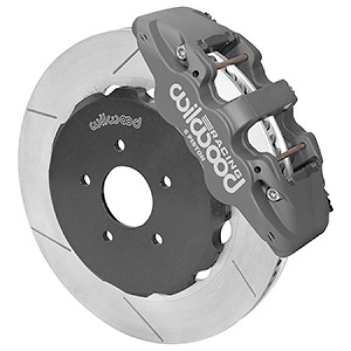 Wilwood 140-14816 - AERO6 Front Hat Race Kit 14.00 Anodized 03-09 Nissan 350Z w/Lines