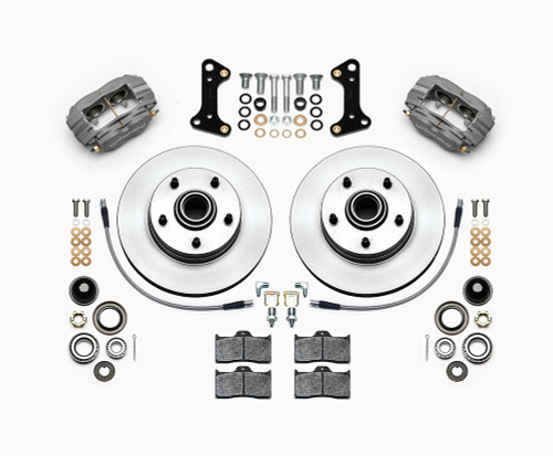 Wilwood 140-15272 - Forged Dynalite-M Front Kit 11.00in 1 PC Rotor&Hub 67-69 Camaro 64-72 Nova Chevelle