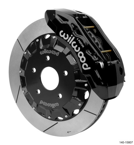 Wilwood 140-15807 - TX6R Front Kit 16.00in Black 13-17 Dodge Truck 1500 - 4WD