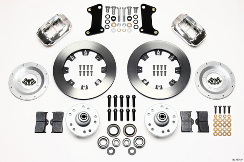 Wilwood 140-7675-P - Forged Dynalite Front Kit 12.19in Polished 67-69 Camaro 64-72 Nova Chevelle